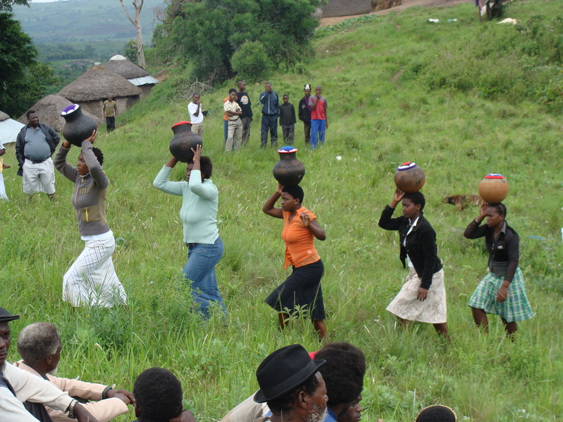 Bringing Zulu beer