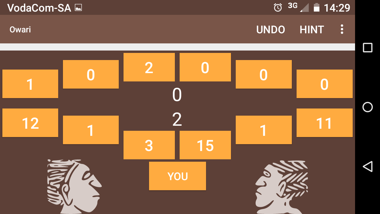 Middle of a game